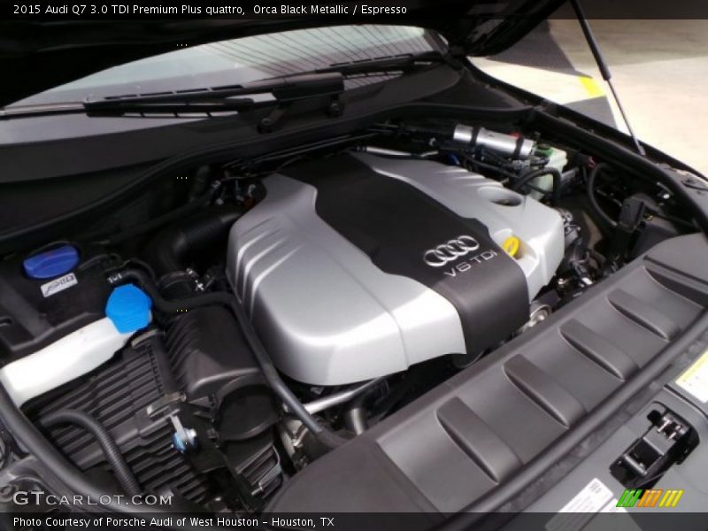  2015 Q7 3.0 TDI Premium Plus quattro Engine - 3.0 Liter TDI DOHC 24-Valve Turbo-Diesel V6