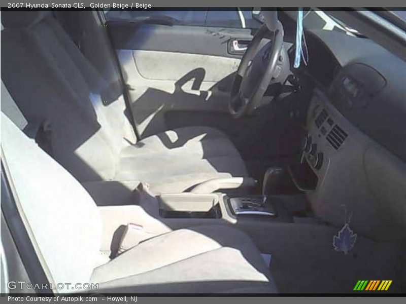 Golden Beige / Beige 2007 Hyundai Sonata GLS