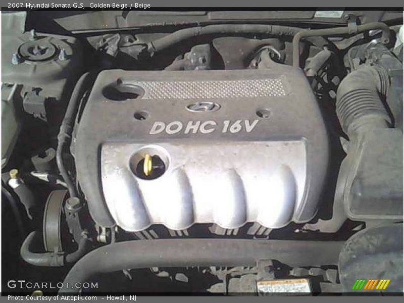 Golden Beige / Beige 2007 Hyundai Sonata GLS