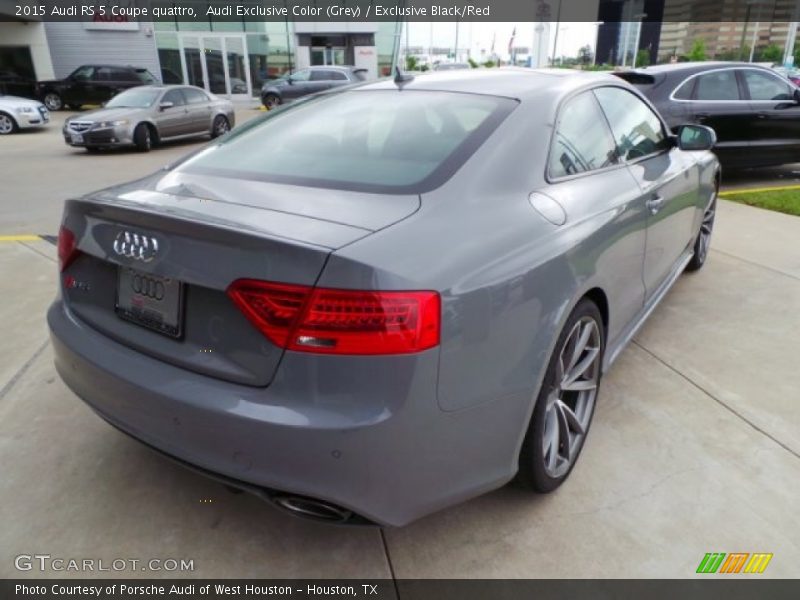 Audi Exclusive Color (Grey) / Exclusive Black/Red 2015 Audi RS 5 Coupe quattro