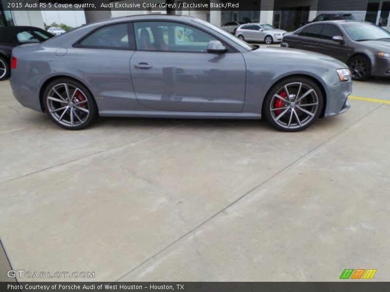Audi Exclusive Color (Grey) / Exclusive Black/Red 2015 Audi RS 5 Coupe quattro