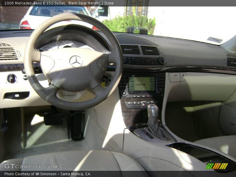 Black Opal Metallic / Stone 2006 Mercedes-Benz E 350 Sedan
