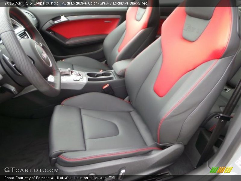 Front Seat of 2015 RS 5 Coupe quattro