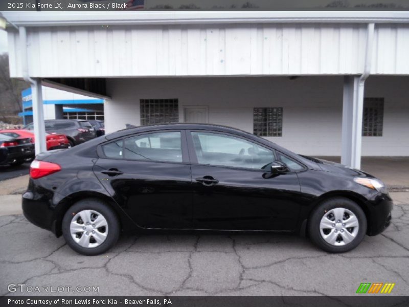 Aurora Black / Black 2015 Kia Forte LX