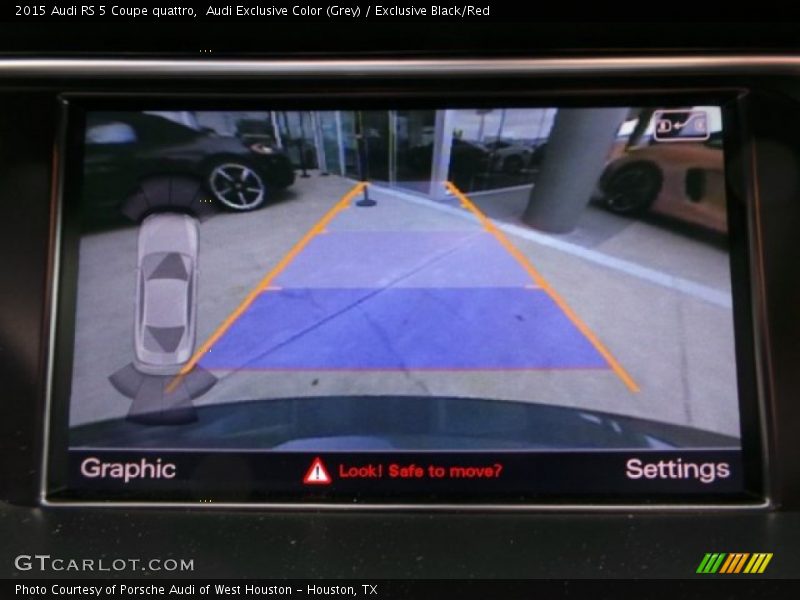 Audi Exclusive Color (Grey) / Exclusive Black/Red 2015 Audi RS 5 Coupe quattro