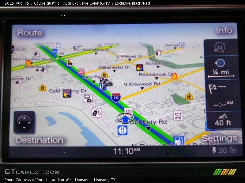 Audi Exclusive Color (Grey) / Exclusive Black/Red 2015 Audi RS 5 Coupe quattro