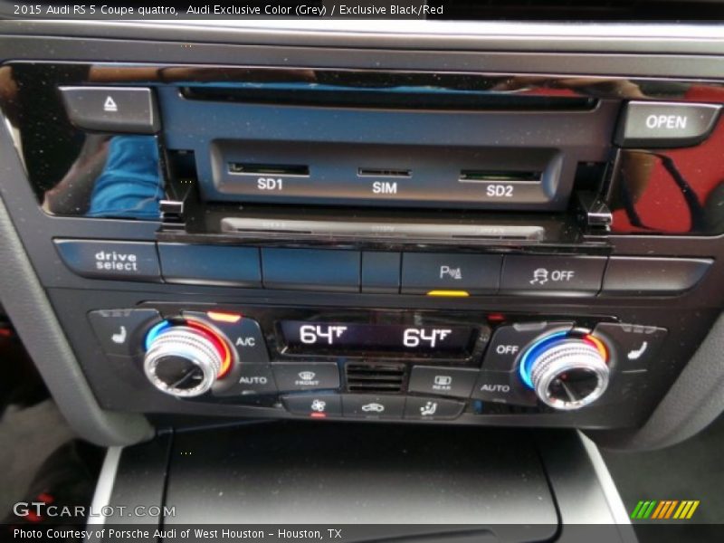 Audi Exclusive Color (Grey) / Exclusive Black/Red 2015 Audi RS 5 Coupe quattro