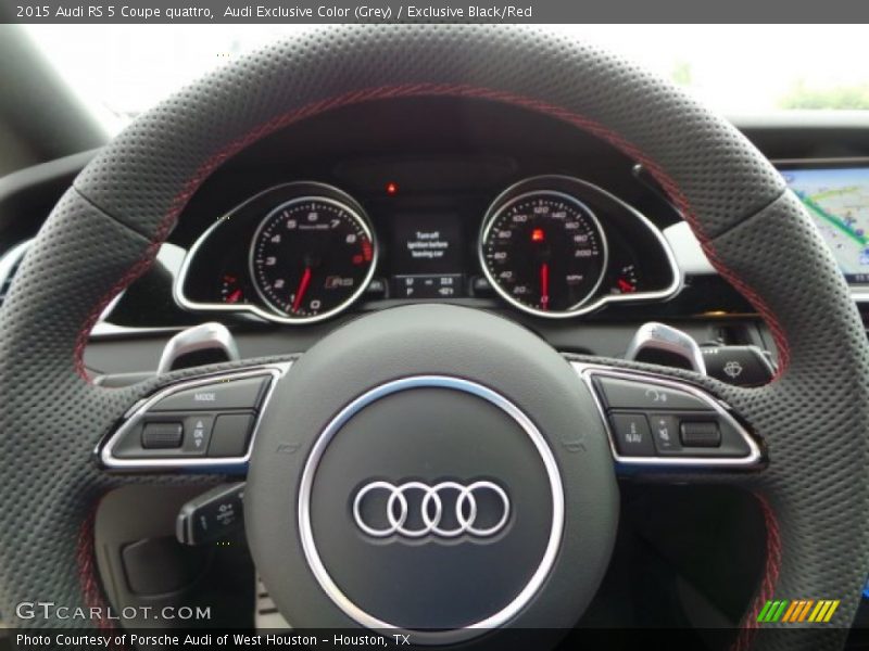 Audi Exclusive Color (Grey) / Exclusive Black/Red 2015 Audi RS 5 Coupe quattro