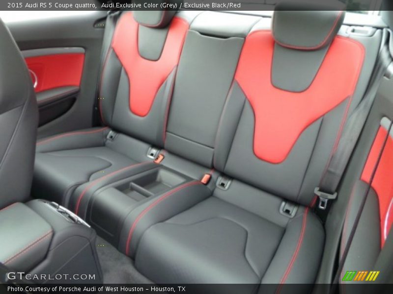 Rear Seat of 2015 RS 5 Coupe quattro