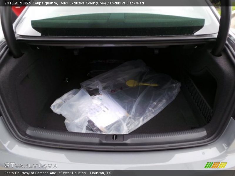 Audi Exclusive Color (Grey) / Exclusive Black/Red 2015 Audi RS 5 Coupe quattro