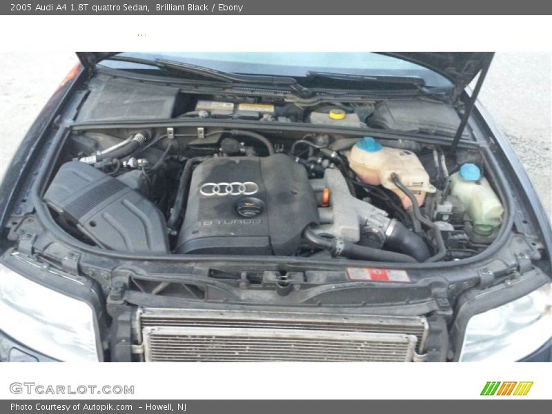  2005 A4 1.8T quattro Sedan Engine - 1.8 Liter Turbocharged DOHC 20-Valve 4 Cylinder