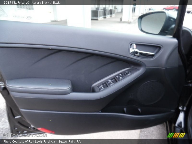 Aurora Black / Black 2015 Kia Forte LX