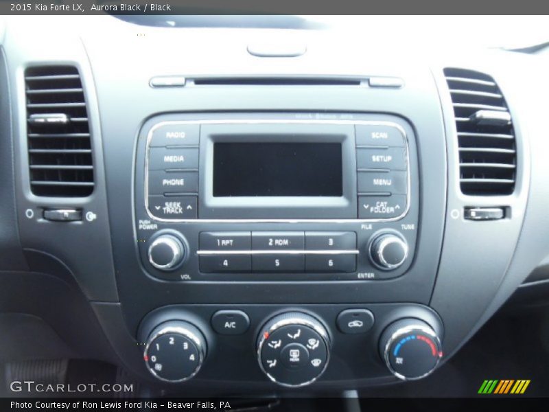 Aurora Black / Black 2015 Kia Forte LX