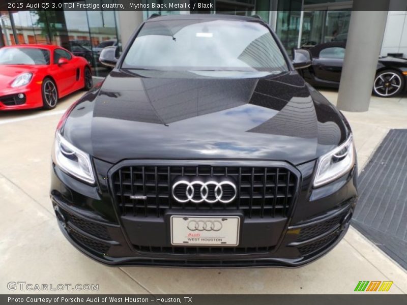 Mythos Black Metallic / Black 2015 Audi Q5 3.0 TDI Prestige quattro