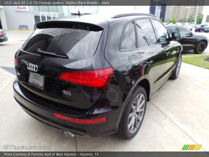 Mythos Black Metallic / Black 2015 Audi Q5 3.0 TDI Prestige quattro