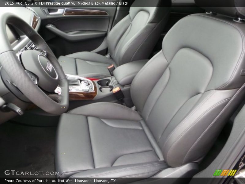 Front Seat of 2015 Q5 3.0 TDI Prestige quattro