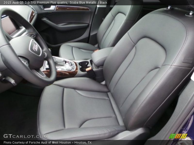 Scuba Blue Metallic / Black 2015 Audi Q5 2.0 TFSI Premium Plus quattro