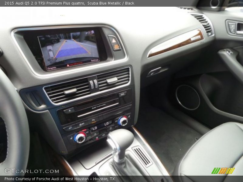 Scuba Blue Metallic / Black 2015 Audi Q5 2.0 TFSI Premium Plus quattro