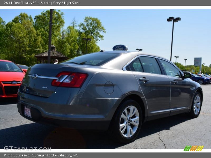 Sterling Grey / Light Stone 2011 Ford Taurus SEL