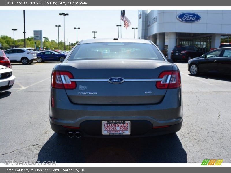 Sterling Grey / Light Stone 2011 Ford Taurus SEL