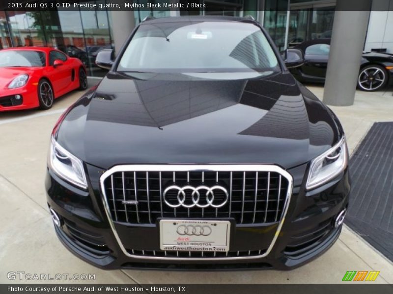 Mythos Black Metallic / Black 2015 Audi Q5 3.0 TDI Prestige quattro