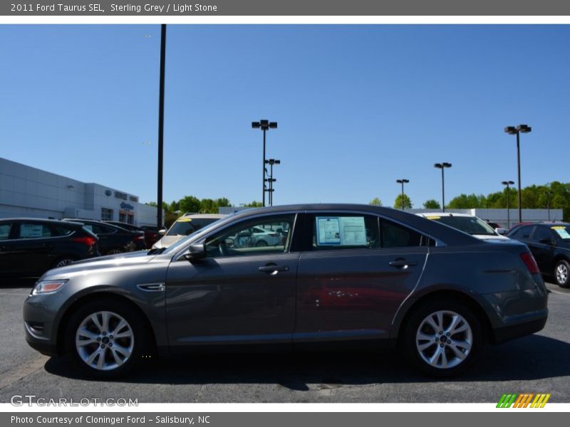Sterling Grey / Light Stone 2011 Ford Taurus SEL