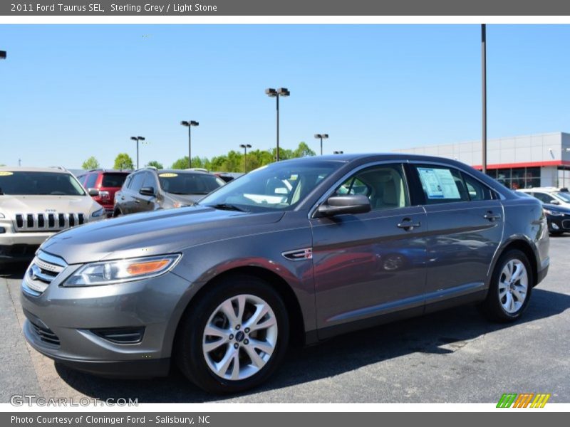 Sterling Grey / Light Stone 2011 Ford Taurus SEL
