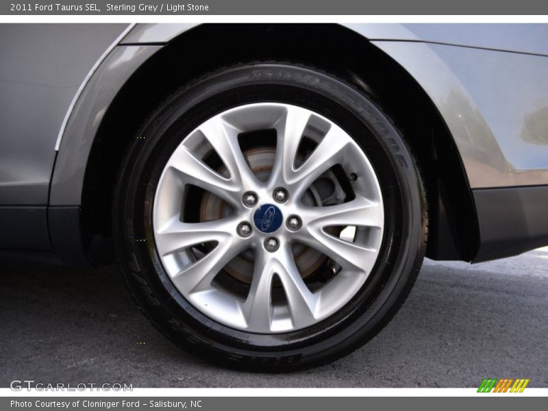 Sterling Grey / Light Stone 2011 Ford Taurus SEL
