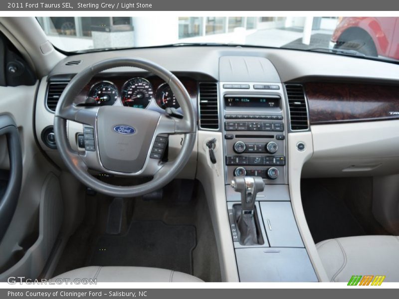 Sterling Grey / Light Stone 2011 Ford Taurus SEL