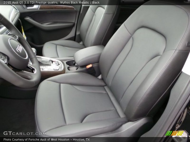 Front Seat of 2015 Q5 3.0 TDI Prestige quattro