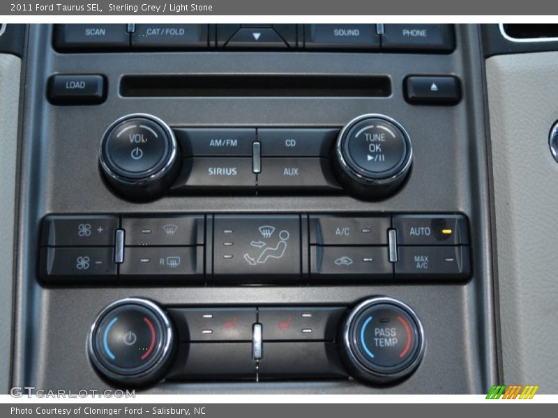 Sterling Grey / Light Stone 2011 Ford Taurus SEL