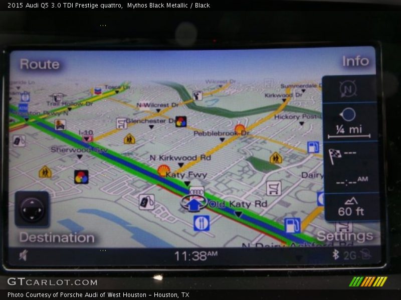 Navigation of 2015 Q5 3.0 TDI Prestige quattro