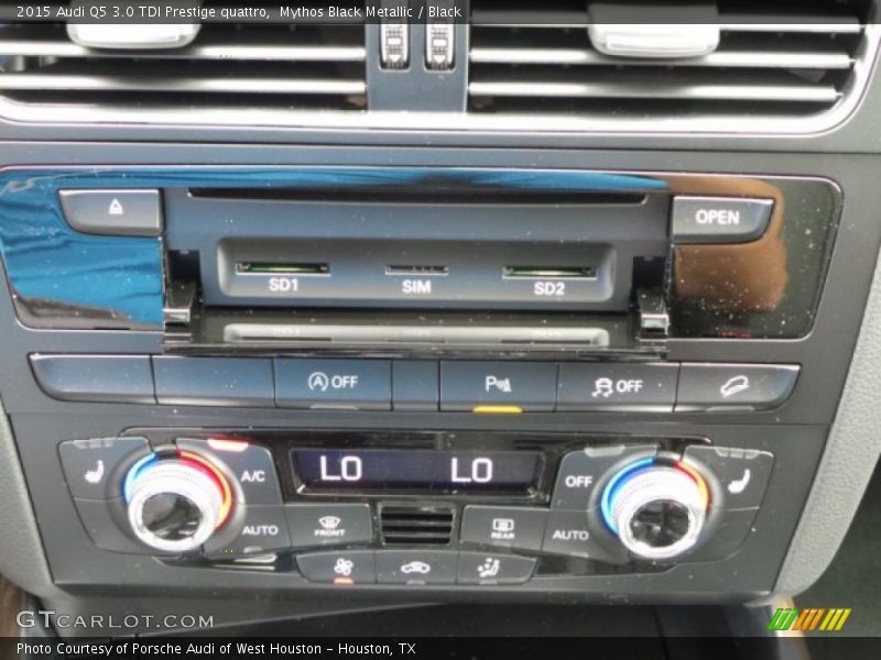 Controls of 2015 Q5 3.0 TDI Prestige quattro