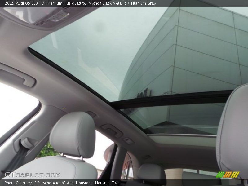 Mythos Black Metallic / Titanium Gray 2015 Audi Q5 3.0 TDI Premium Plus quattro