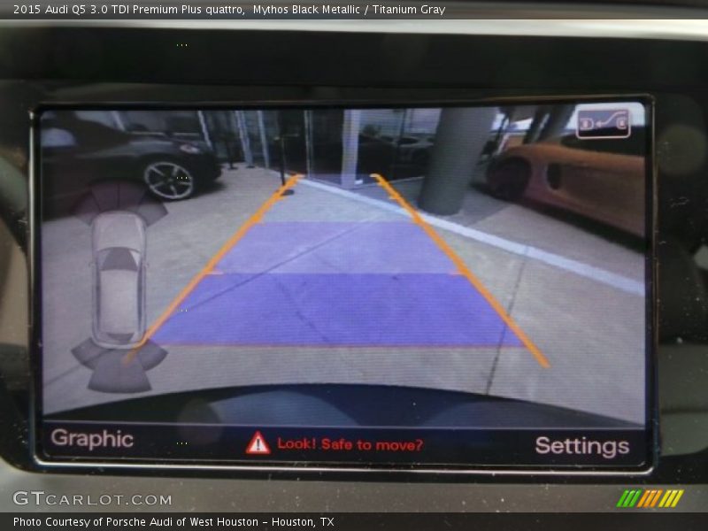 Mythos Black Metallic / Titanium Gray 2015 Audi Q5 3.0 TDI Premium Plus quattro