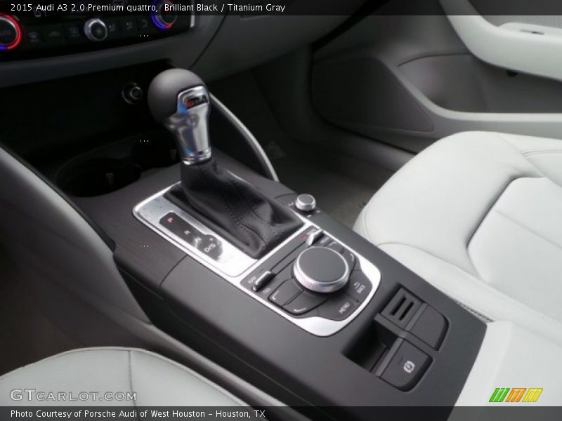 Brilliant Black / Titanium Gray 2015 Audi A3 2.0 Premium quattro