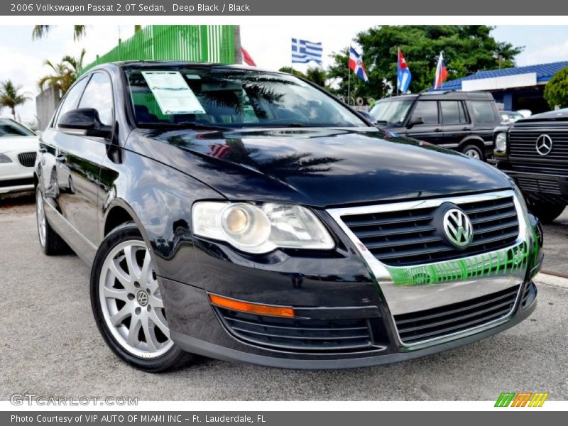 Deep Black / Black 2006 Volkswagen Passat 2.0T Sedan