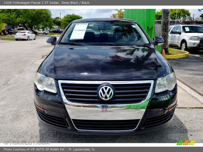 Deep Black / Black 2006 Volkswagen Passat 2.0T Sedan