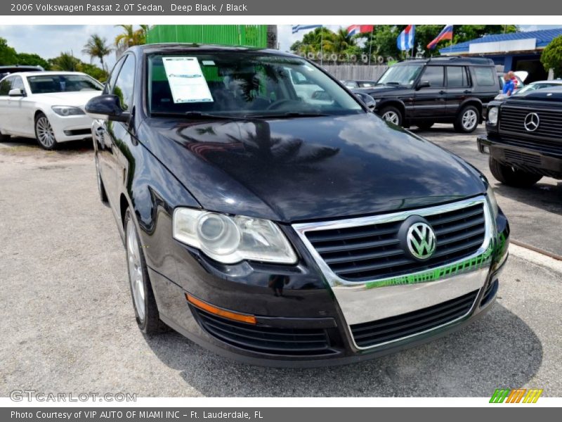 Deep Black / Black 2006 Volkswagen Passat 2.0T Sedan