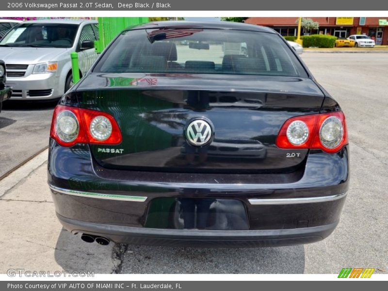 Deep Black / Black 2006 Volkswagen Passat 2.0T Sedan