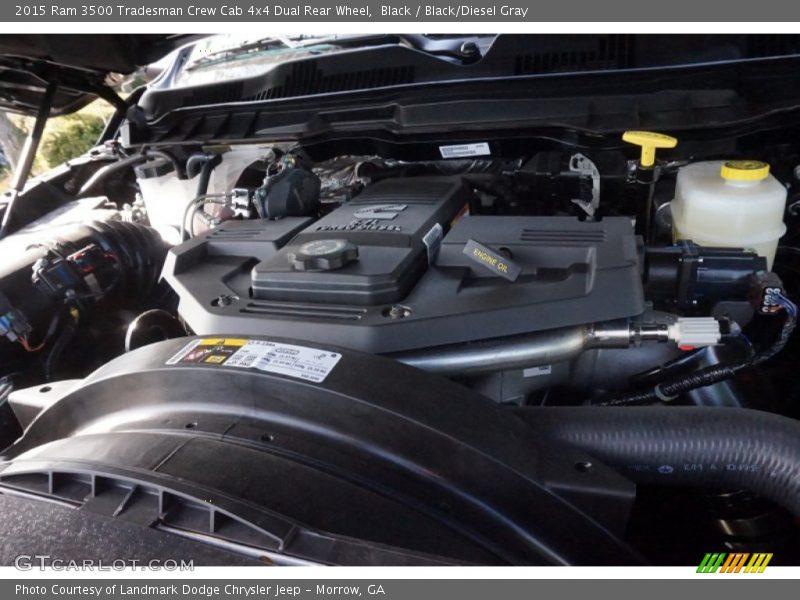 Black / Black/Diesel Gray 2015 Ram 3500 Tradesman Crew Cab 4x4 Dual Rear Wheel