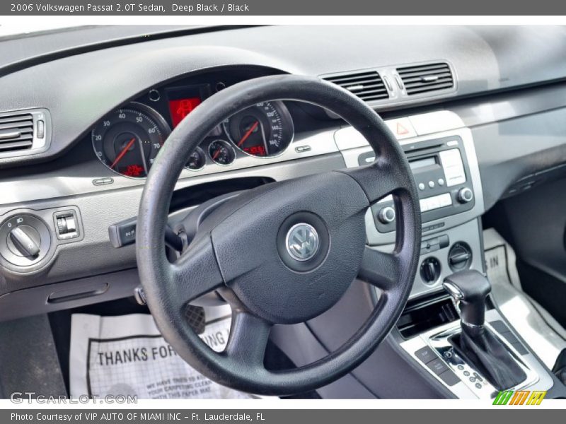 Deep Black / Black 2006 Volkswagen Passat 2.0T Sedan