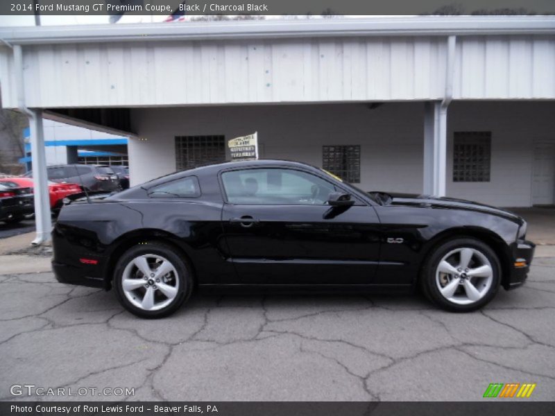 Black / Charcoal Black 2014 Ford Mustang GT Premium Coupe