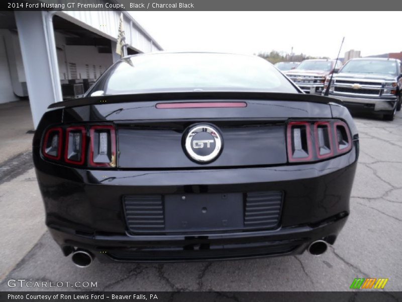 Black / Charcoal Black 2014 Ford Mustang GT Premium Coupe