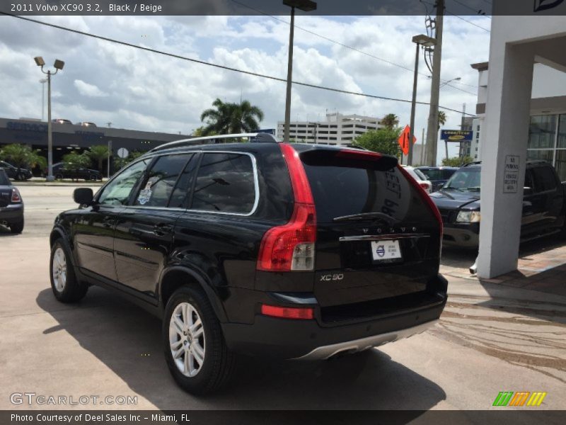 Black / Beige 2011 Volvo XC90 3.2