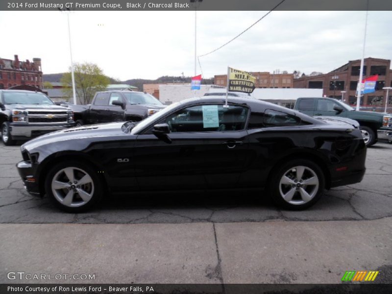 Black / Charcoal Black 2014 Ford Mustang GT Premium Coupe