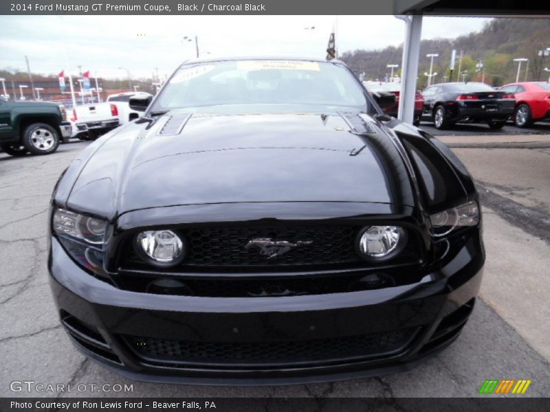 Black / Charcoal Black 2014 Ford Mustang GT Premium Coupe