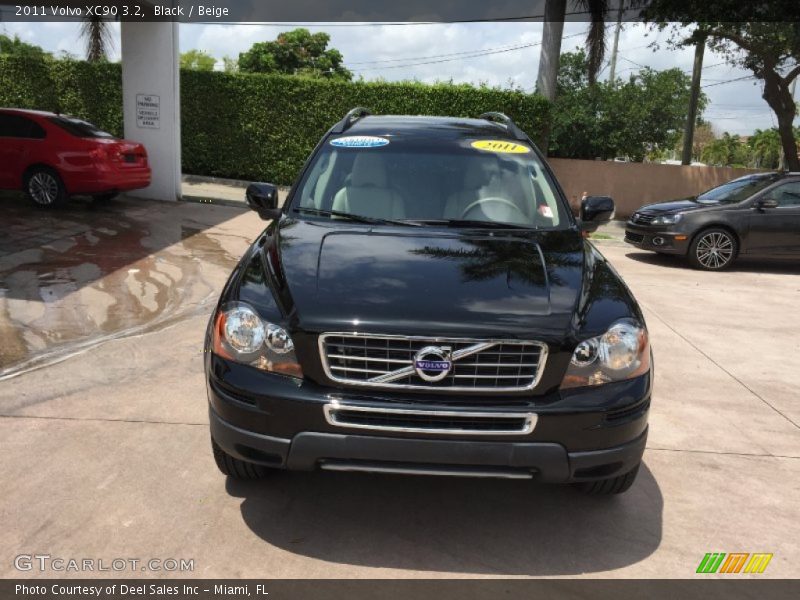 Black / Beige 2011 Volvo XC90 3.2