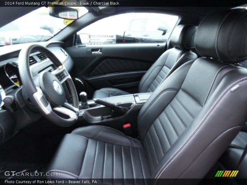 Black / Charcoal Black 2014 Ford Mustang GT Premium Coupe