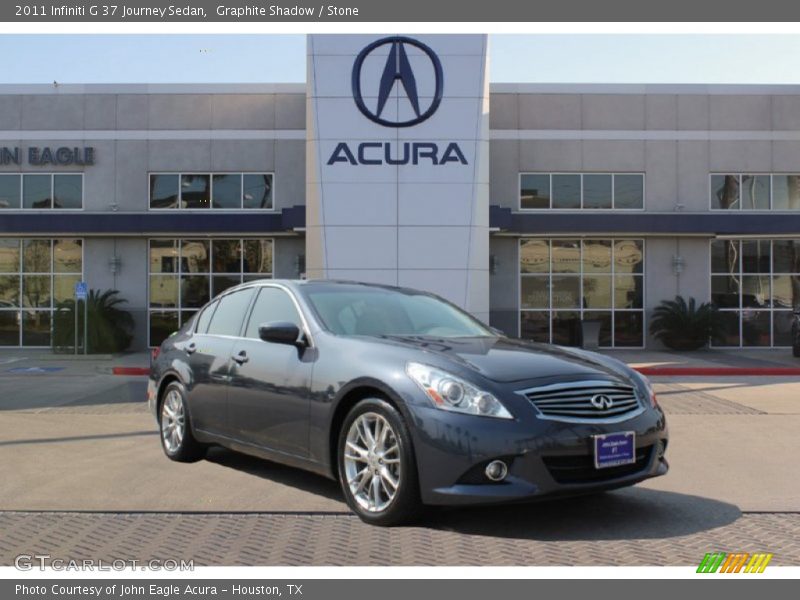 Graphite Shadow / Stone 2011 Infiniti G 37 Journey Sedan